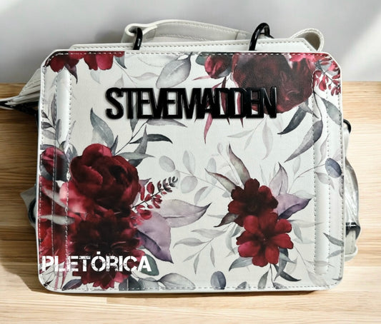 Bolsa Steve Madden Bevelyn Color Blanco Floral