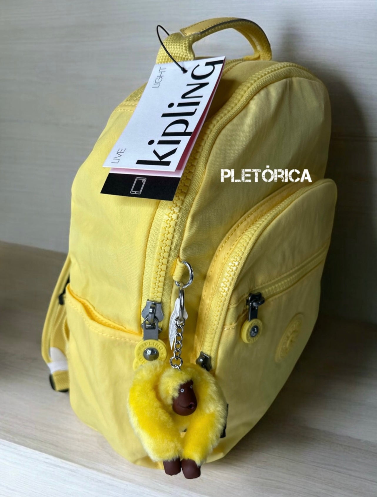 Mochilas Kipling Seoul Small Color Amarillo