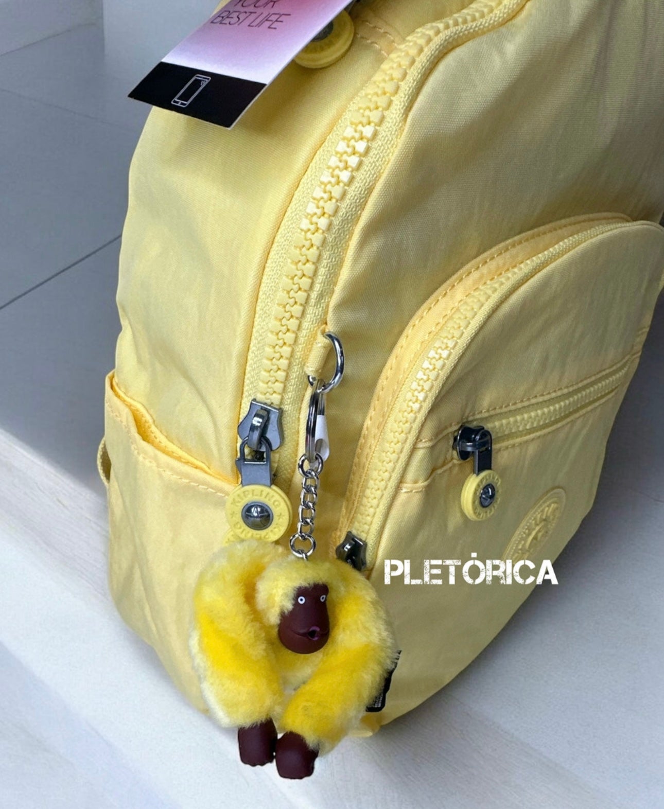 Mochilas Kipling Seoul Small Color Amarillo