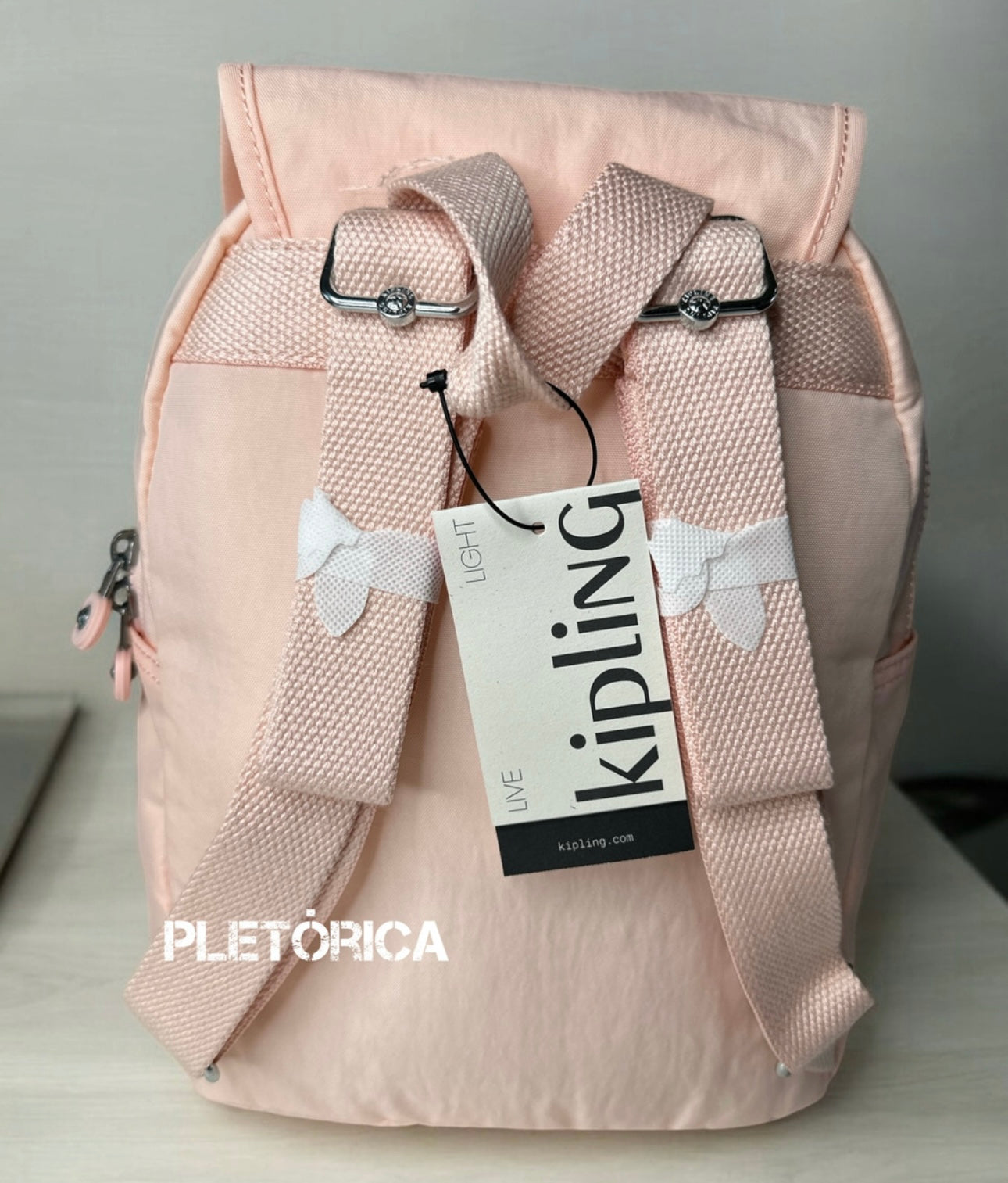 Mochila Kipling Ezra Color Rosa Small