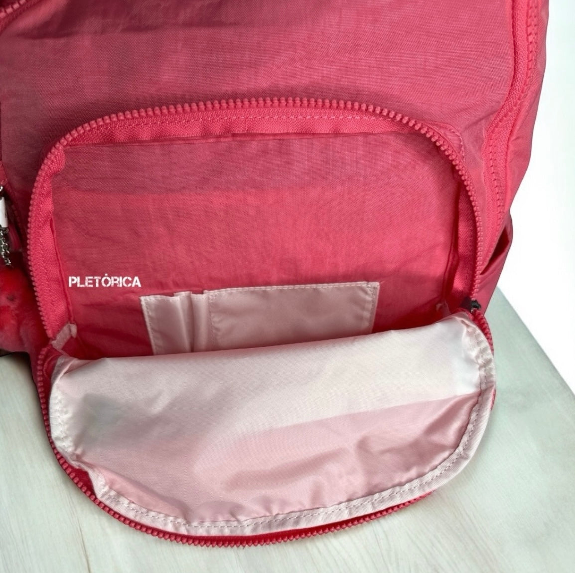 Mochila Kipling Seoul Color Rosa Grande