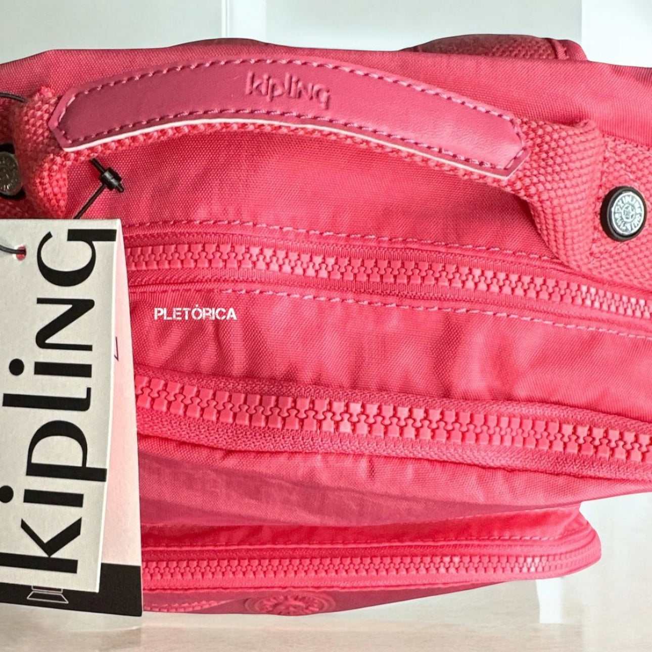 Mochila Kipling Seoul Color Rosa Grande